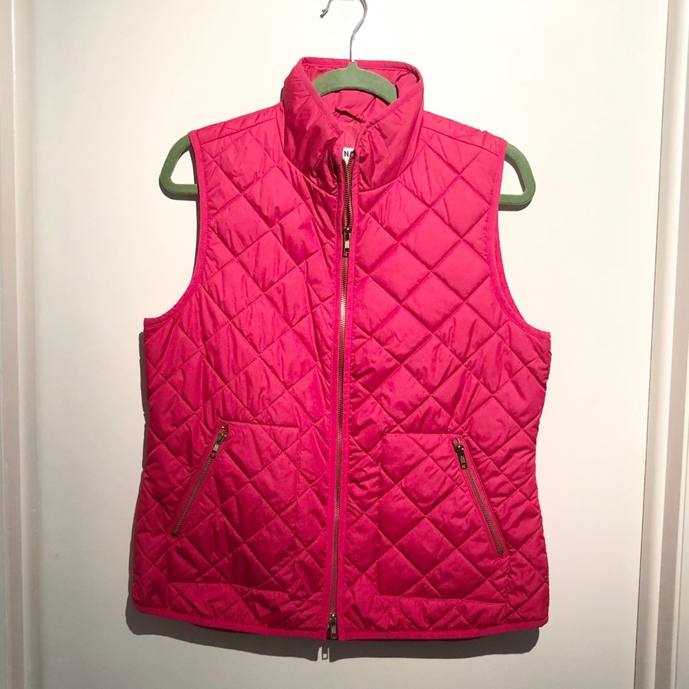 NWOT Old Navy Vest Barbie Pink - Size Medium